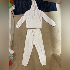 Auden White Jogger Set